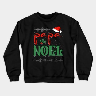 Papa Noel Couples Matching Gift Crewneck Sweatshirt